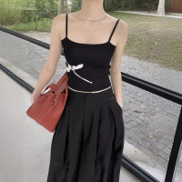 New Chinese style rose jacquard slim fit inner top 39