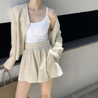 Slim fit design solid color versatile inner wear 40