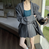 Slim fit design solid color versatile inner wear 40
